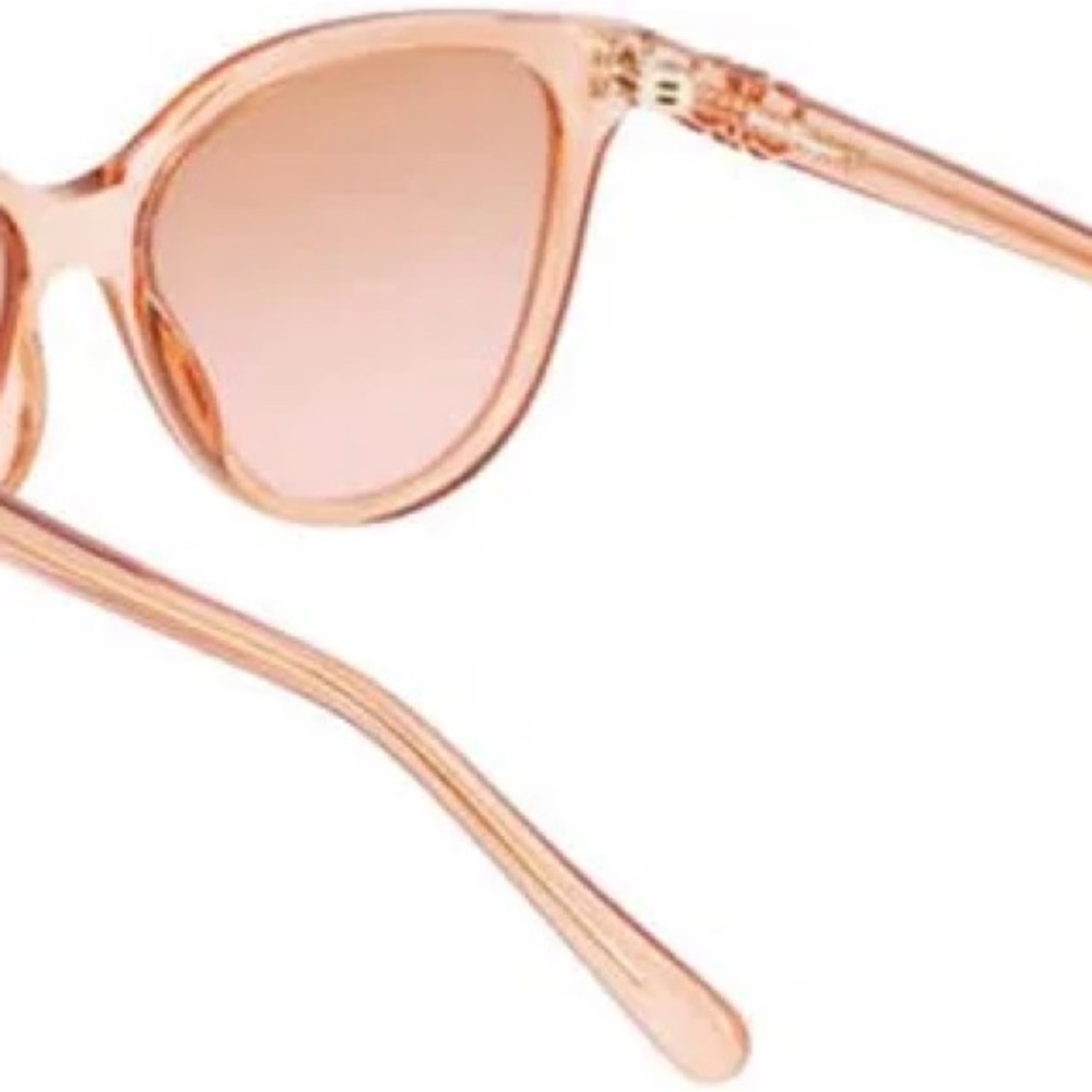 Salvatore FERRAGAMO 57mm Gradient Cat Eye Sunglasses transparent lobster - Picture 11 of 16